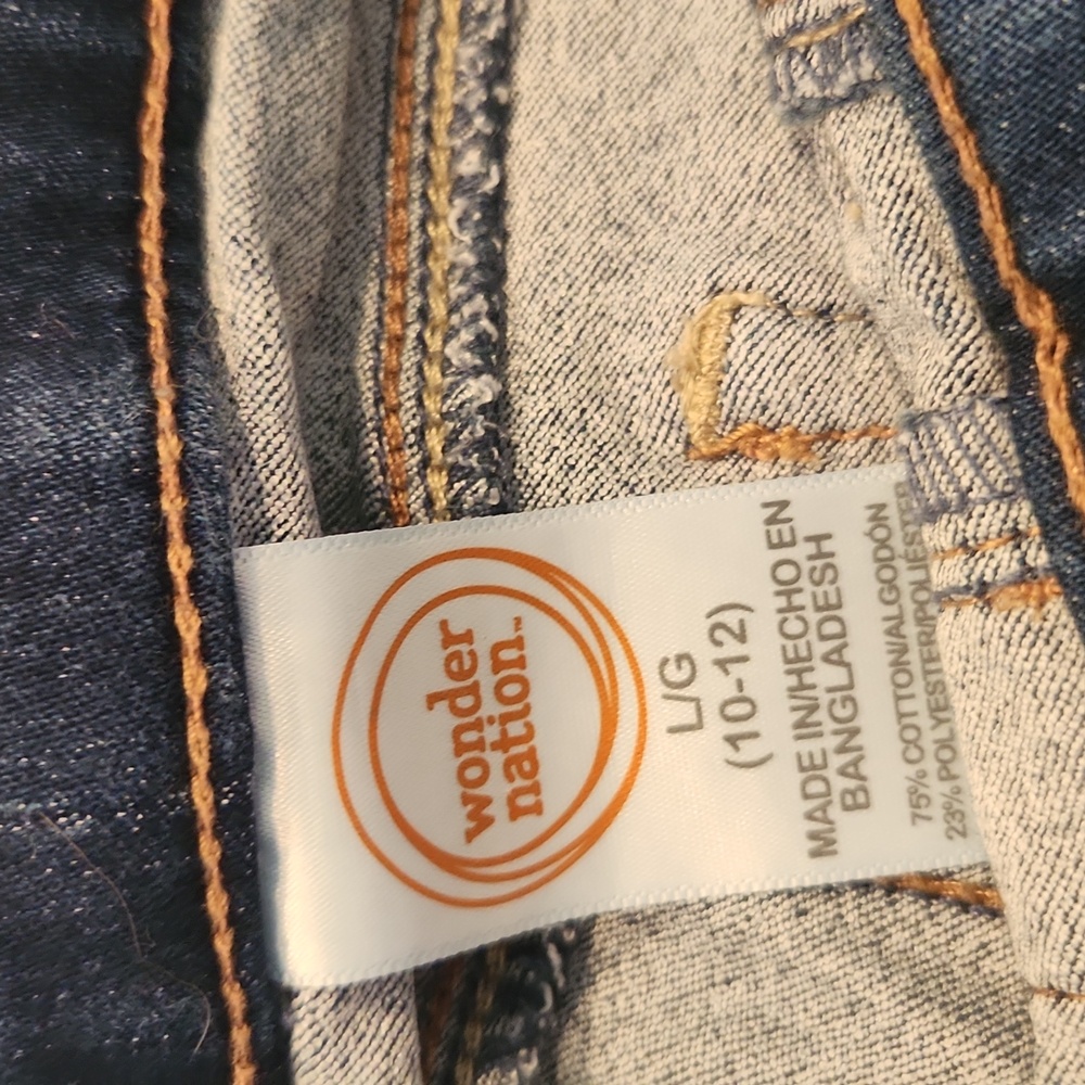 6 pairs of size ten girls jeans EUC - Picture 2 of 7